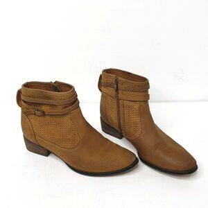 Seychelles Sanctuary Leather Ankle Boots Anthro